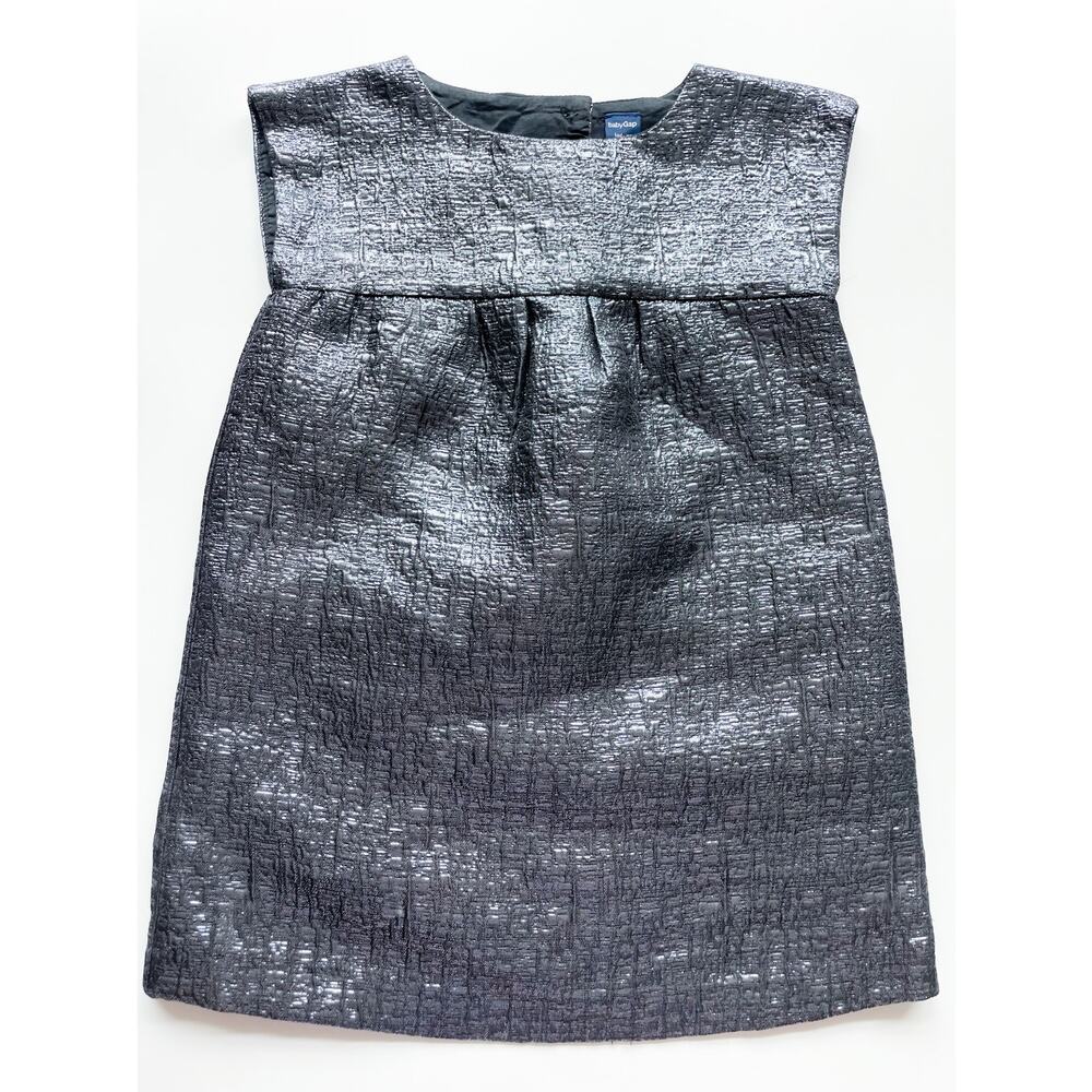 Toddler Girl's Gap Metallic Special Occasion Dress Size 2T